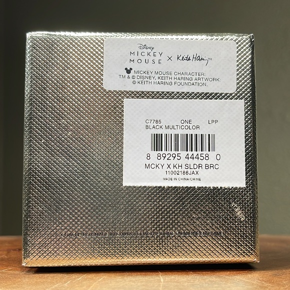 NWT COACH X DISNEY X KEITH HARING MICKEY MOUSE SLIDER BRACELET - Picture 15 of 15